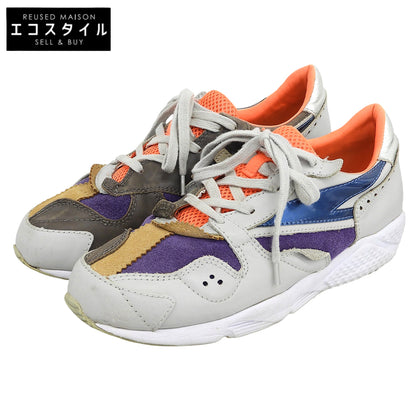 kolor カラー パッチワーク ローカットスニーカー シューズ メンズ グレー×マルチカラー 26.5cm 19SCM-A01501 19SS シューズ