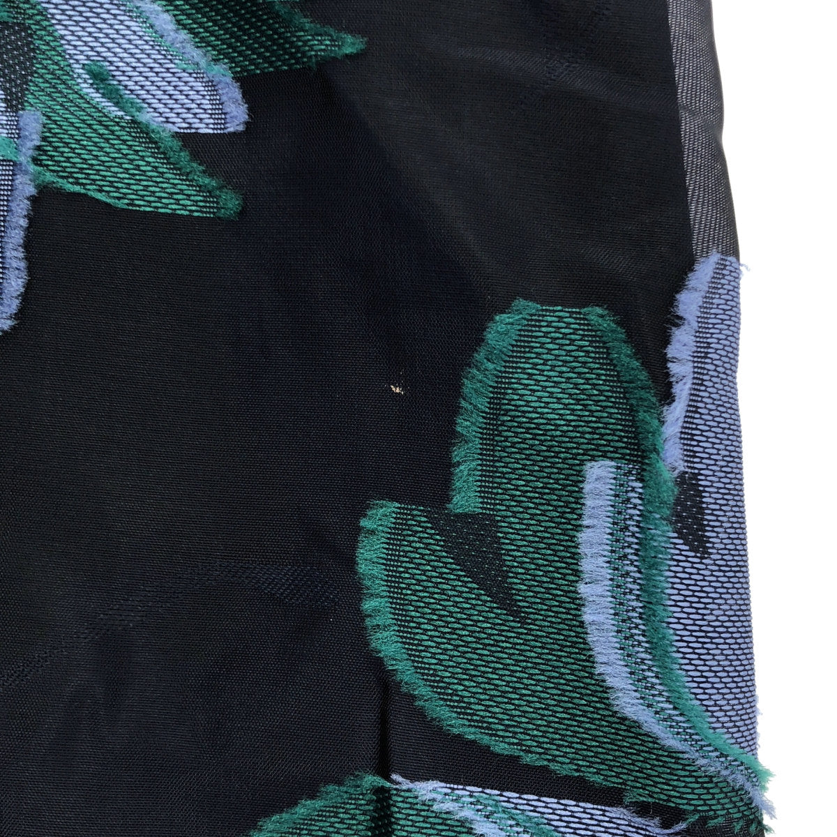 MORABITO モラビト 【SPELL】5733-11108 ネイビー フラワー刺繍 バックジップ ワンピース トップス