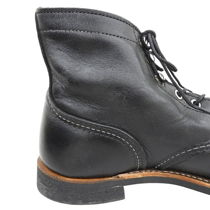Red Wing レッドウィング レザー Iron Ranger アイアンレンジャー ブーツ メンズ ブラック 27cm 8084 シューズ