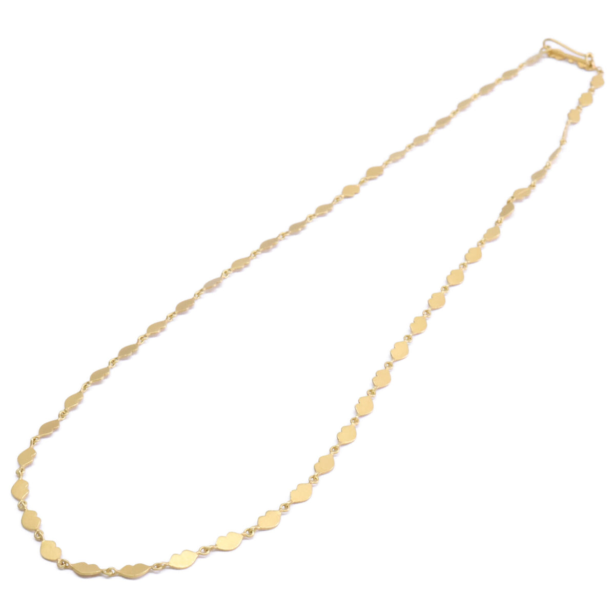 Marie-Helene de Taillac マリーエレーヌドゥタイヤック 美品 20KYG 15インチ スモール ゴールド・キス パイエット ネックレス