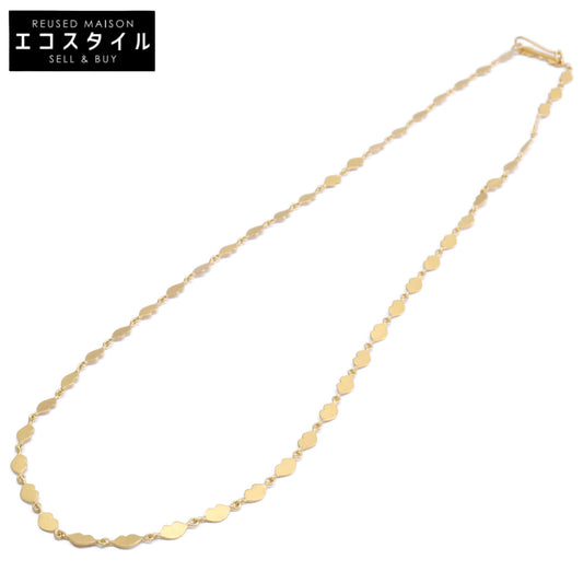 Marie-Helene de Taillac マリーエレーヌドゥタイヤック 美品 20KYG 15インチ スモール ゴールド・キス パイエット ネックレス