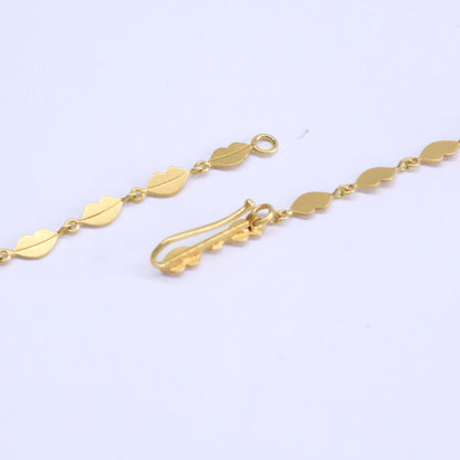 Marie-Helene de Taillac マリーエレーヌドゥタイヤック 美品 20KYG 15インチ スモール ゴールド・キス パイエット ネックレス