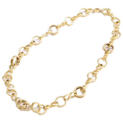 Marie-Helene de Taillac マリーエレーヌドゥタイヤック 美品 K18YG リングチェーン ブレスレット