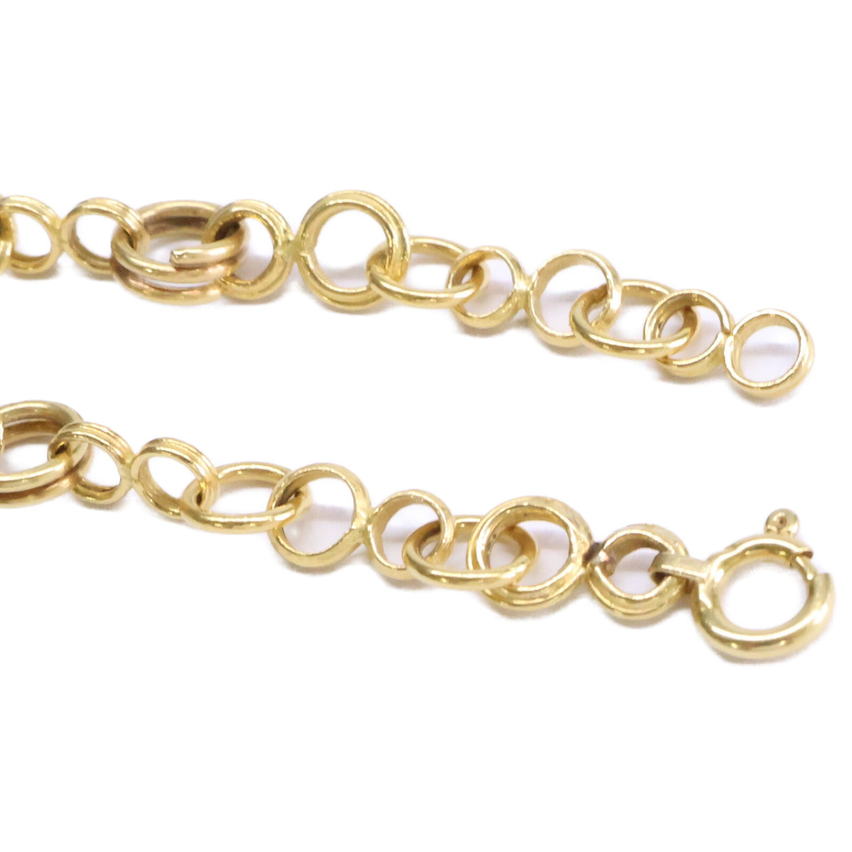 Marie-Helene de Taillac マリーエレーヌドゥタイヤック 美品 K18YG リングチェーン ブレスレット