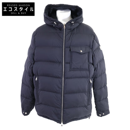 MONCLER モンクレール 美品 ERABLE/エラブル ナイロン ロゴ総柄 W-ZIP リバーシブル フーデッド ダウンジャケット ジャケット