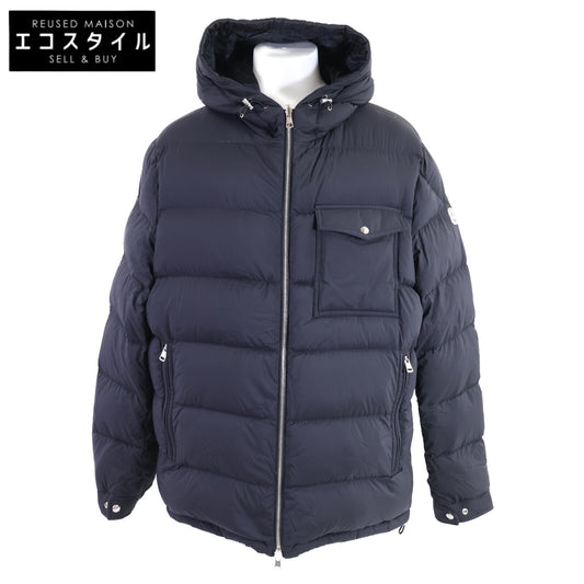 MONCLER モンクレール 美品 ERABLE/エラブル ナイロン ロゴ総柄 W-ZIP リバーシブル フーデッド ダウンジャケット ジャケット