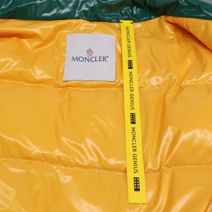 MONCLER モンクレール GENIUS x ALICIA KEYS 23SS CHELSEA/チェルシー シャイニーナイロン コラボロゴ W-ZIP ダウンベスト ジャケット