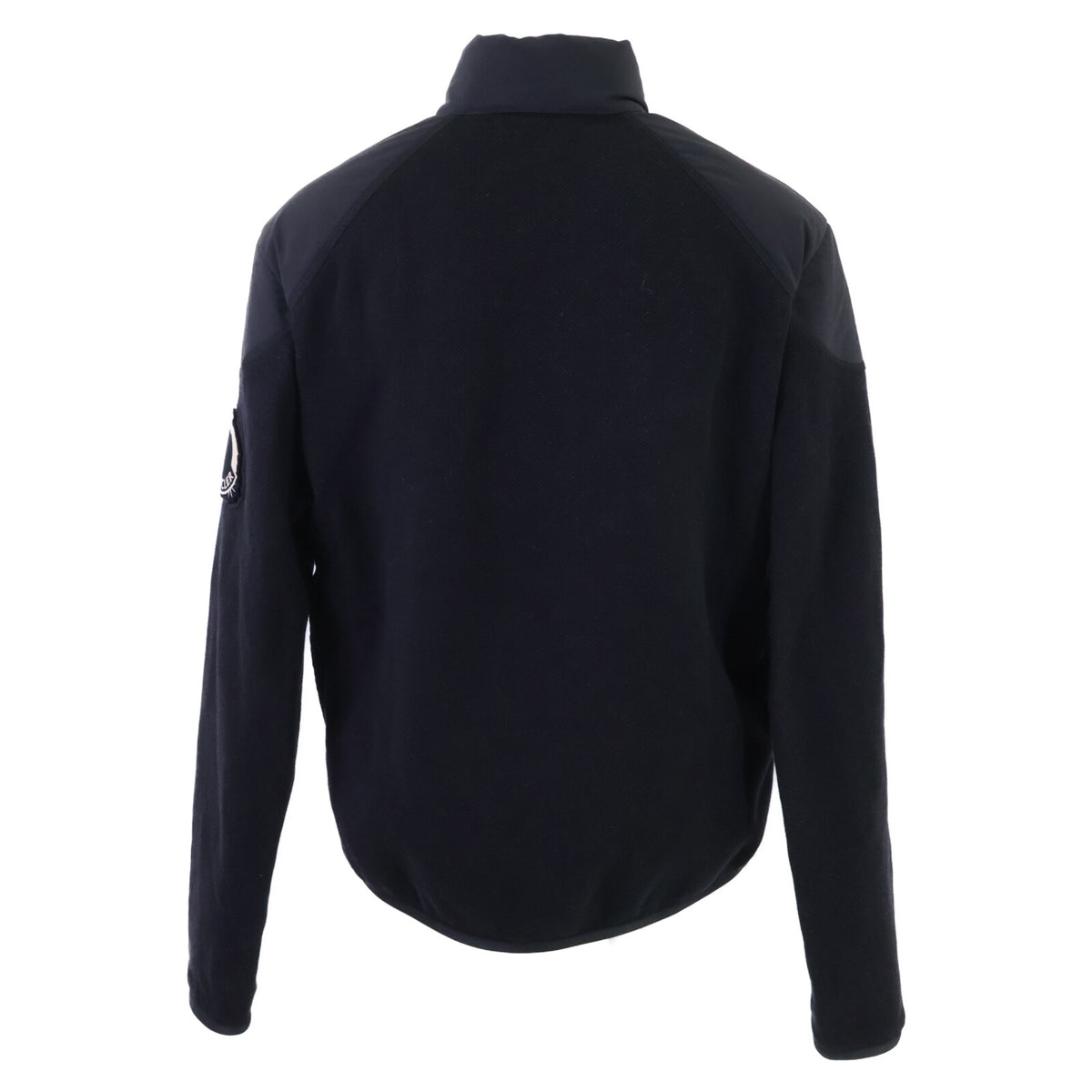 MONCLER モンクレール 23年製 CARDIGAN TRICOT ドラゴンロゴ コットン切り替え ジップアップダウンジャケット ジャケット