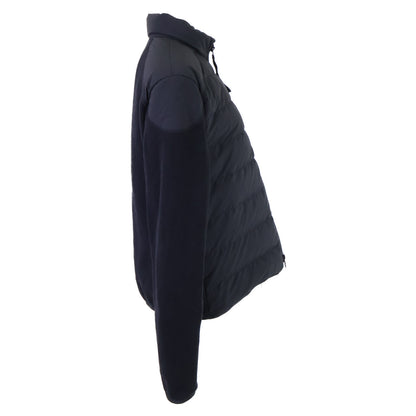 MONCLER モンクレール 23年製 CARDIGAN TRICOT ドラゴンロゴ コットン切り替え ジップアップダウンジャケット ジャケット