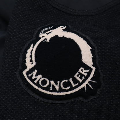 MONCLER モンクレール 23年製 CARDIGAN TRICOT ドラゴンロゴ コットン切り替え ジップアップダウンジャケット ジャケット