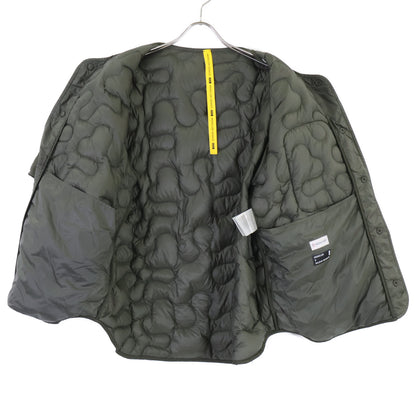 MONCLER モンクレール GENIUS x SALEHE BEMBURY 23AW CAMICIA ナイロン バックプリント ショートスリーブキルティングダウンジャケット ジャケット