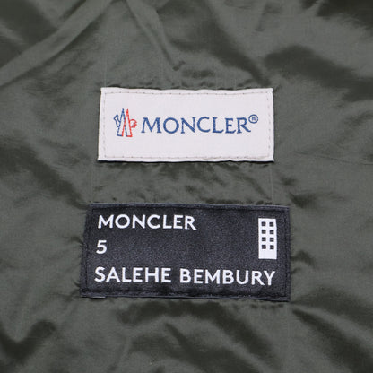 MONCLER モンクレール GENIUS x SALEHE BEMBURY 23AW CAMICIA ナイロン バックプリント ショートスリーブキルティングダウンジャケット ジャケット