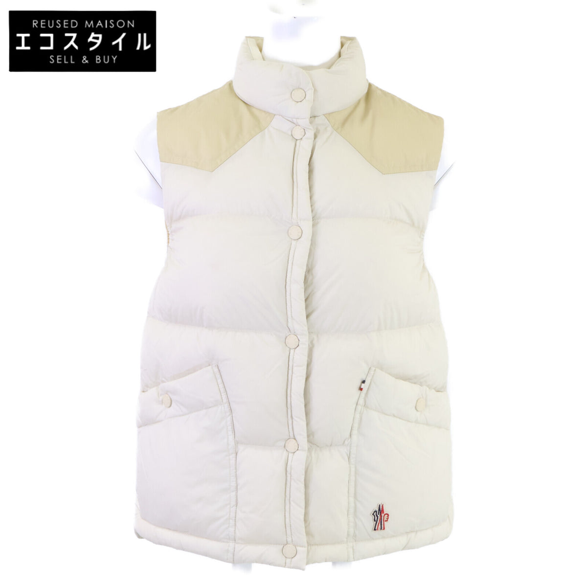 MONCLER モンクレール GRENOBLE 24SS SORAPIS ソラピス 軽量ナイロン ヨーク切り替え ダウンベスト ジャケット