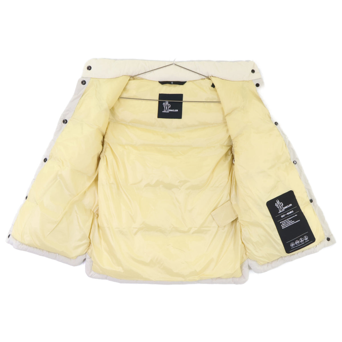 MONCLER モンクレール GRENOBLE 24SS SORAPIS ソラピス 軽量ナイロン ヨーク切り替え ダウンベスト ジャケット
