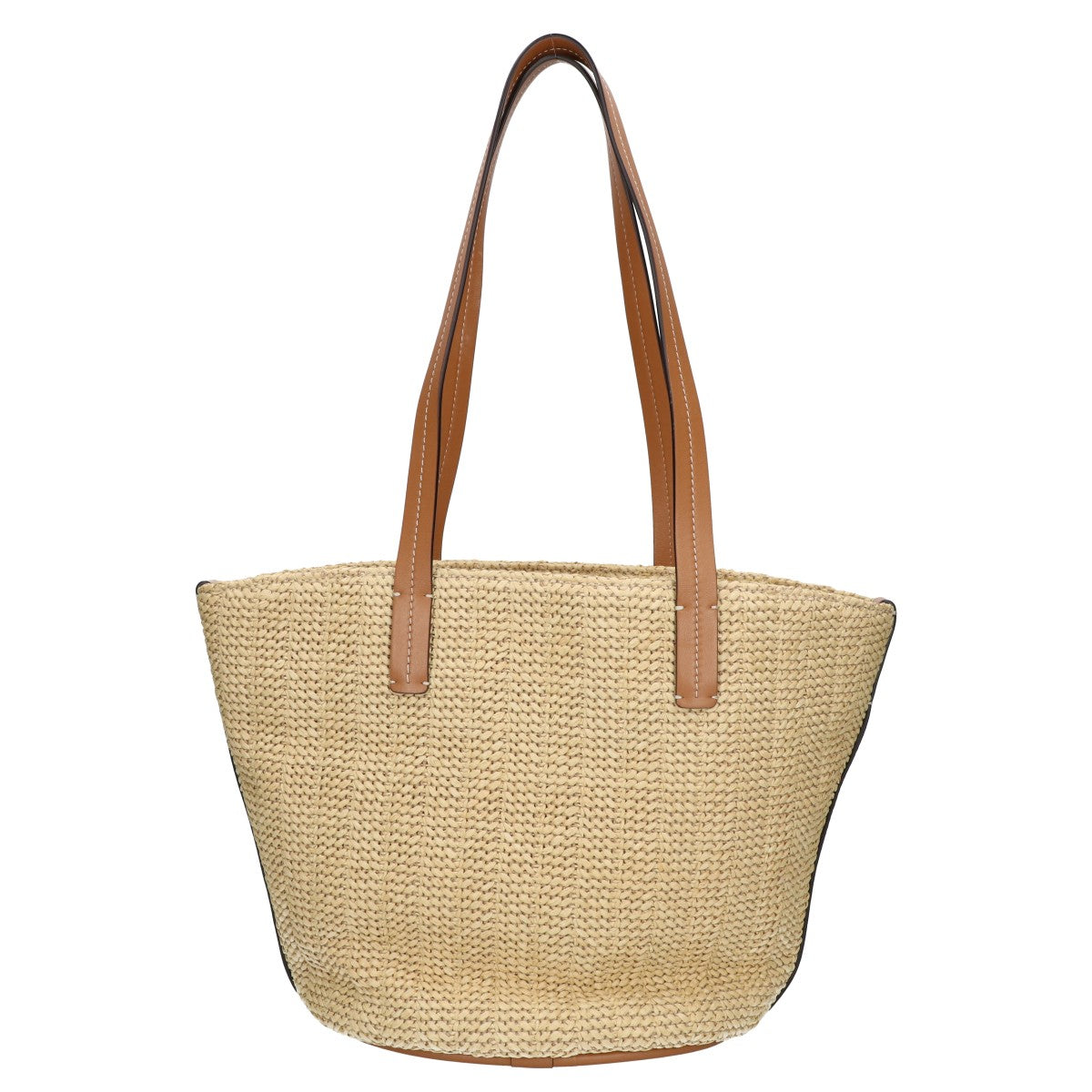 MONCLER モンクレール 23年製 J109B5D00009 M4231 HUBBA TOTE SMALL ドローストリングポーチ付 ラフィアファブリック 2WAY トートバッグ