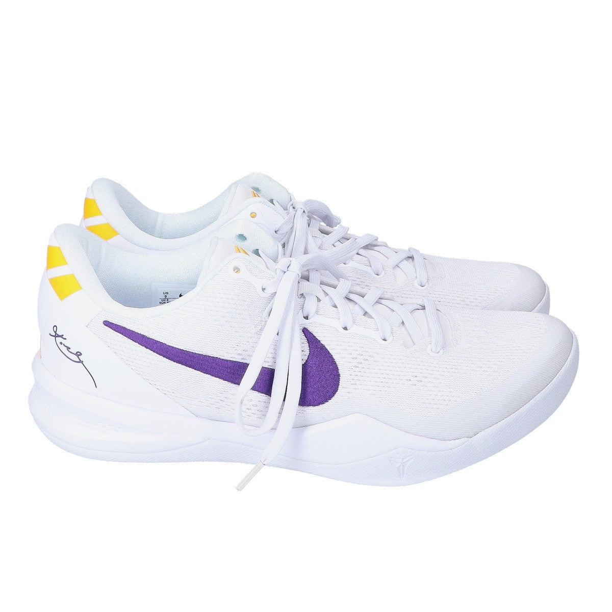 NIKE ナイキ 【美品】HF9550-100 KOBE 8 PROTRO コービー 8 プロトロ レイカーズ スニーカー シューズ