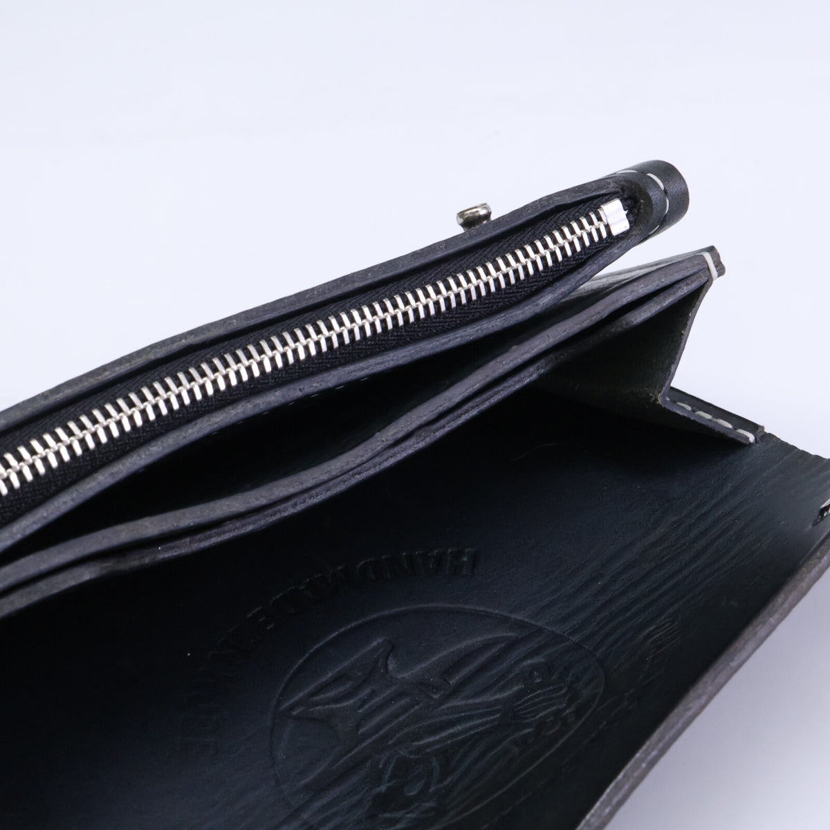 LYNCH SILVERSMITH リンチシルバースミス LNC707 BIKER WALLET MINERVA BOX/バイカーウォレット ミネルバボックス 長財布（小銭入れあり）