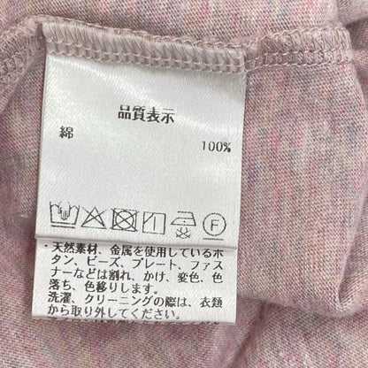 Pallas Palace パラスパレス 25年製 ピンク 25/ラフィトップ天竺 ポロシャツ トップス