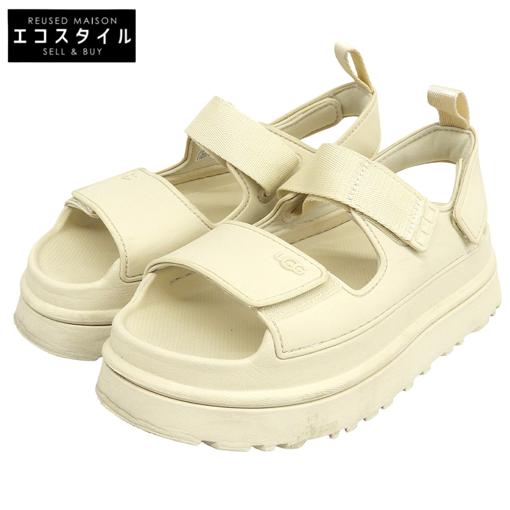 UGG アグ GOLDENGLOW ゴールデングロウ プラットフォームサンダル シューズ レディース シーソルト 24cm 1152685 シューズ