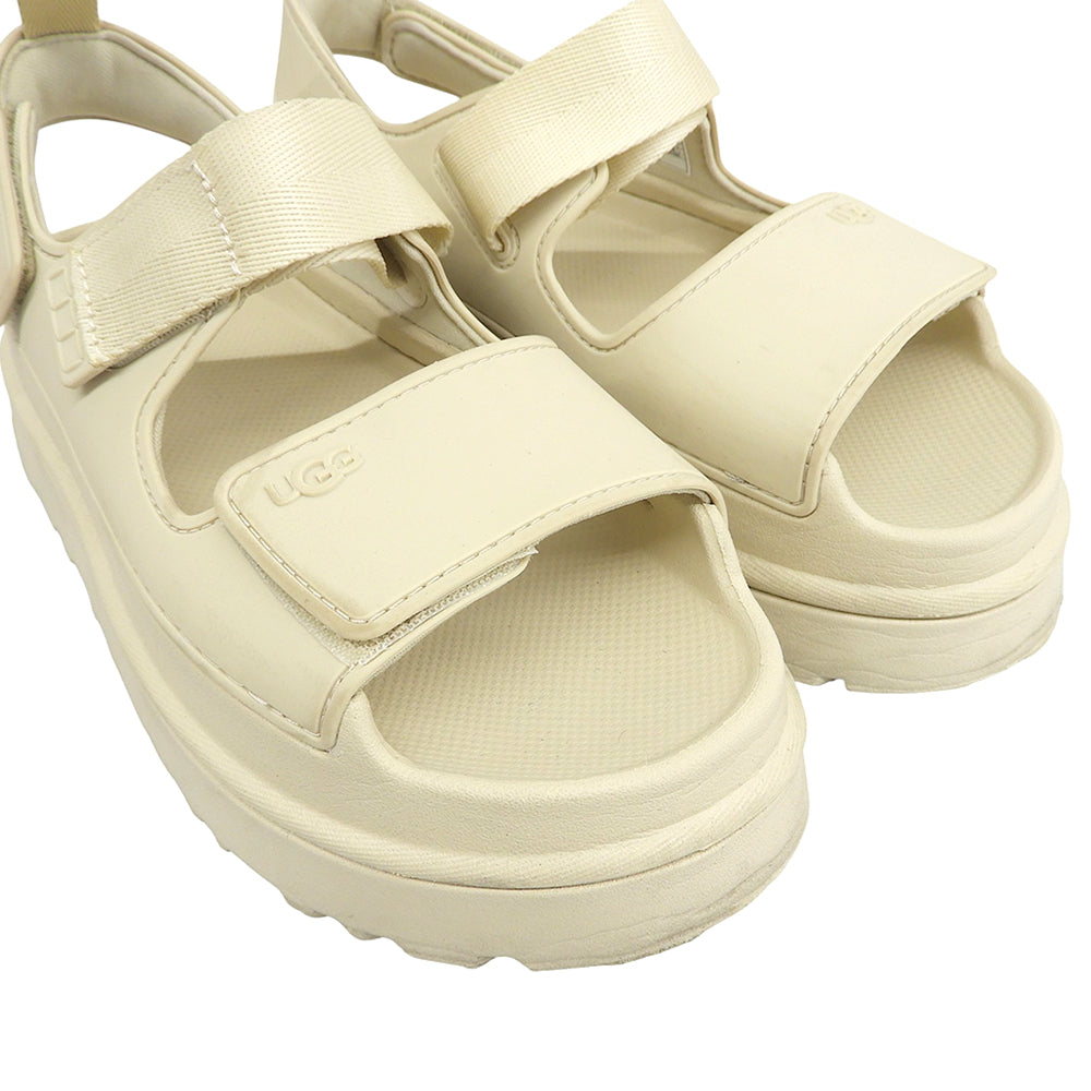 UGG アグ GOLDENGLOW ゴールデングロウ プラットフォームサンダル シューズ レディース シーソルト 24cm 1152685 シューズ