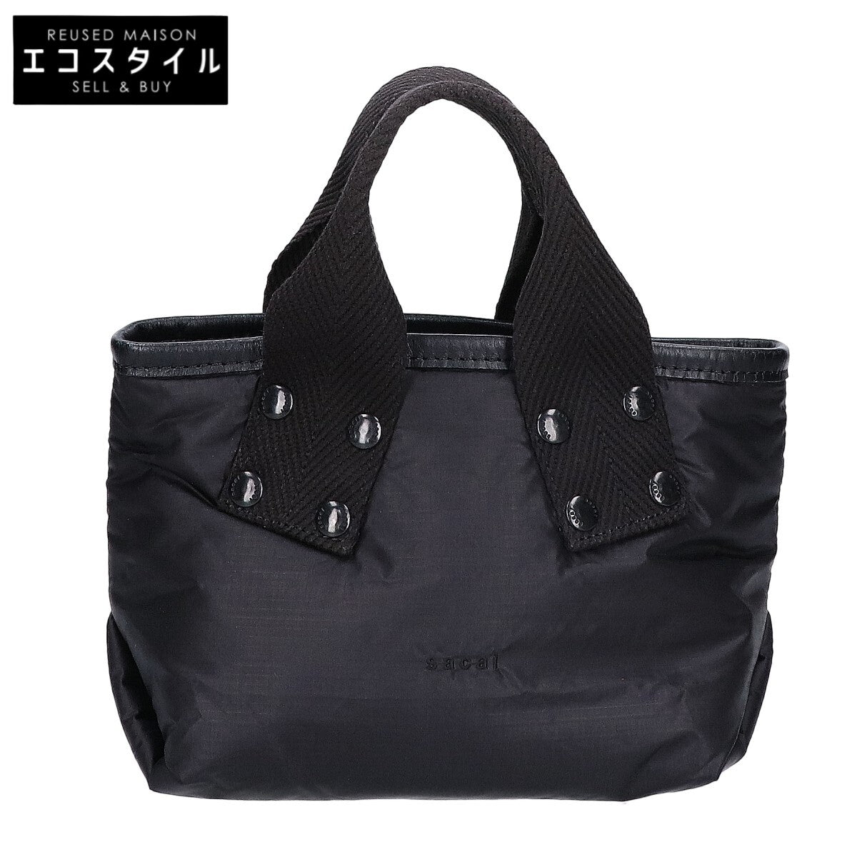 sacai サカイ 23-0592S スカイテックス ナイロン スモール トートバッグ