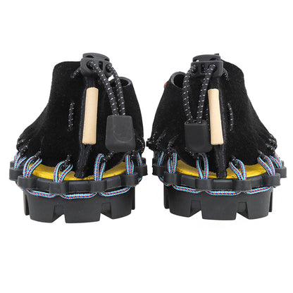 Hender Scheme エンダースキーマ 新品同様 カウレザー hammock Vibram社製 コンポーネントソール シューズ ブラックマルチ 6 yv-s-hmk シューズ