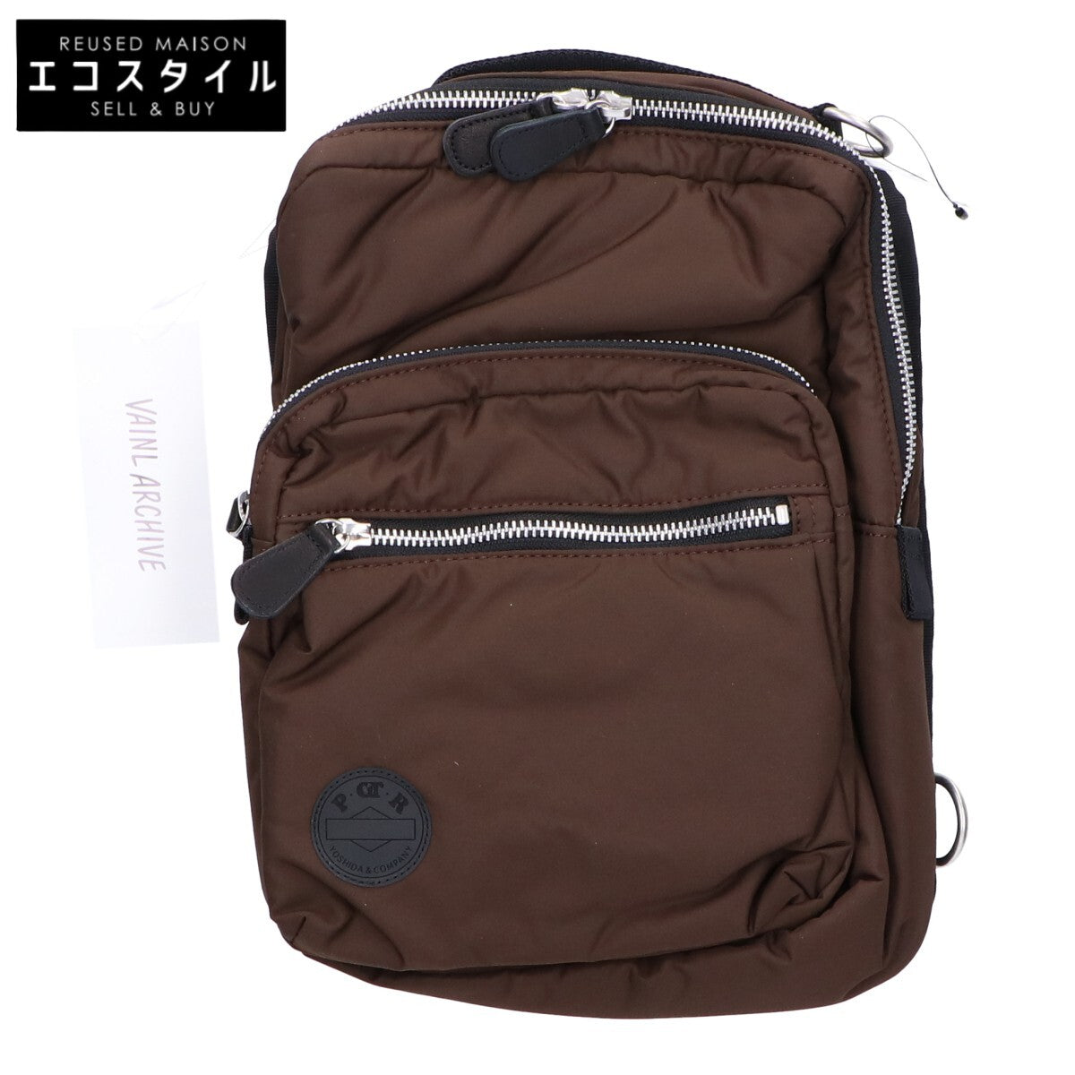 VAINL ARCHIVE ヴァイナル アーカイブ x POTR ピーオーティーアール 【新品同様】VAP25002 SLING SHOULDER BAG スリング ショルダーバッグ