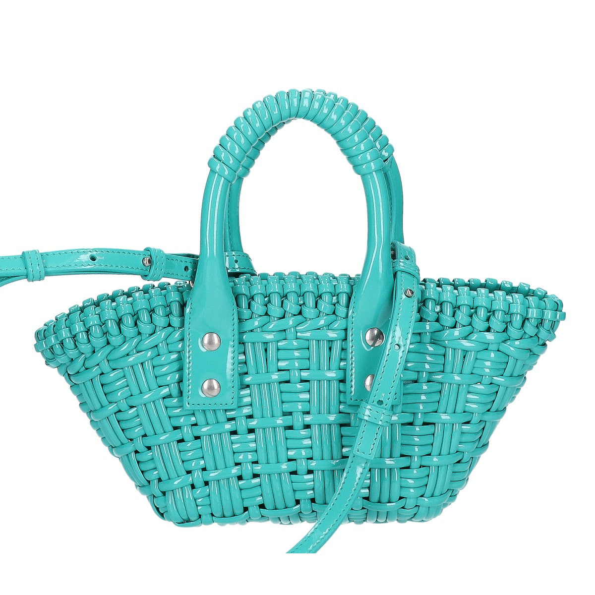 BALENCIAGA バレンシアガ 【美品】678028 Bistro XXS Basket ビストロ XXS バスケット 2WAY ハンドバッグ