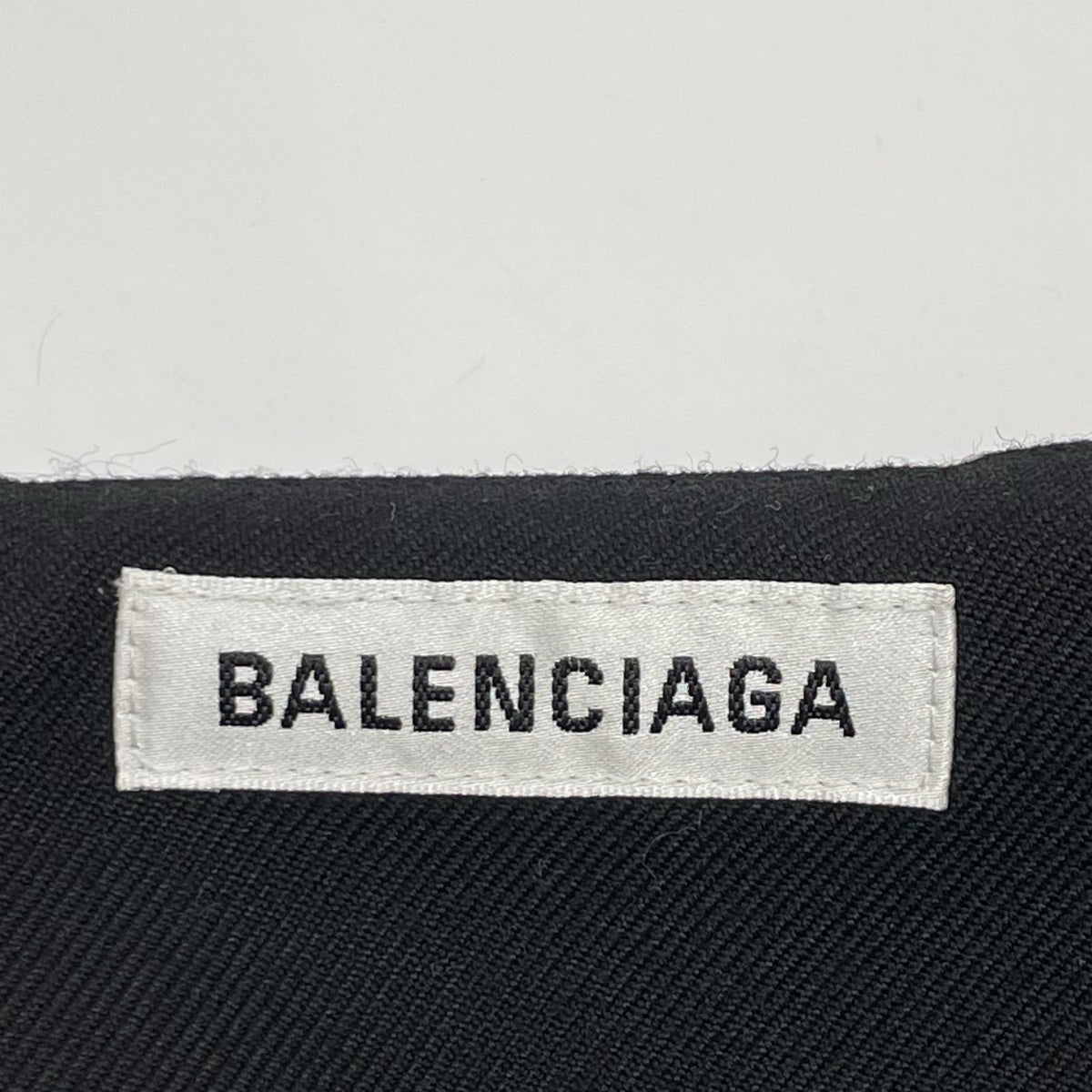 BALENCIAGA バレンシアガ 596427 19年製 ブラック ラインストーン Aラインフレアスカート スカート
