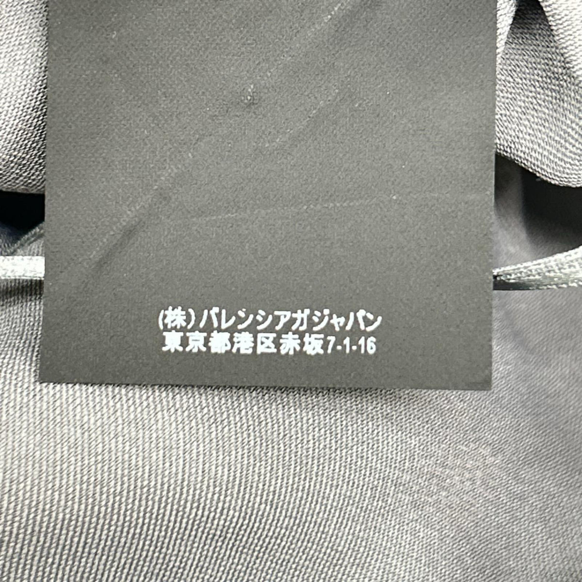 BALENCIAGA バレンシアガ 457586 16年製 グレー サイドベルト ラップスカート スカート