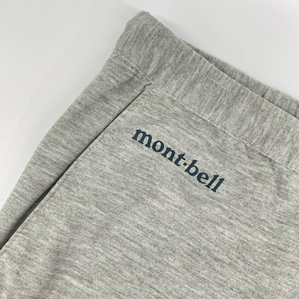 mont-bell モンベル 1114520 ライトグレー WIC.トラベル ニットパジャマ ショートスリーブ スーツ セットアップ