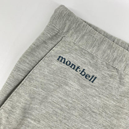mont-bell モンベル 1114520 ライトグレー WIC.トラベル ニットパジャマ ショートスリーブ スーツ セットアップ