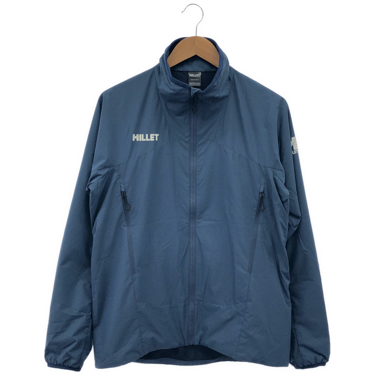 MILLET ミレー MIV02120 ブルー BREATHEBARRIER II LINED JKT ナイロンジャケット トップス