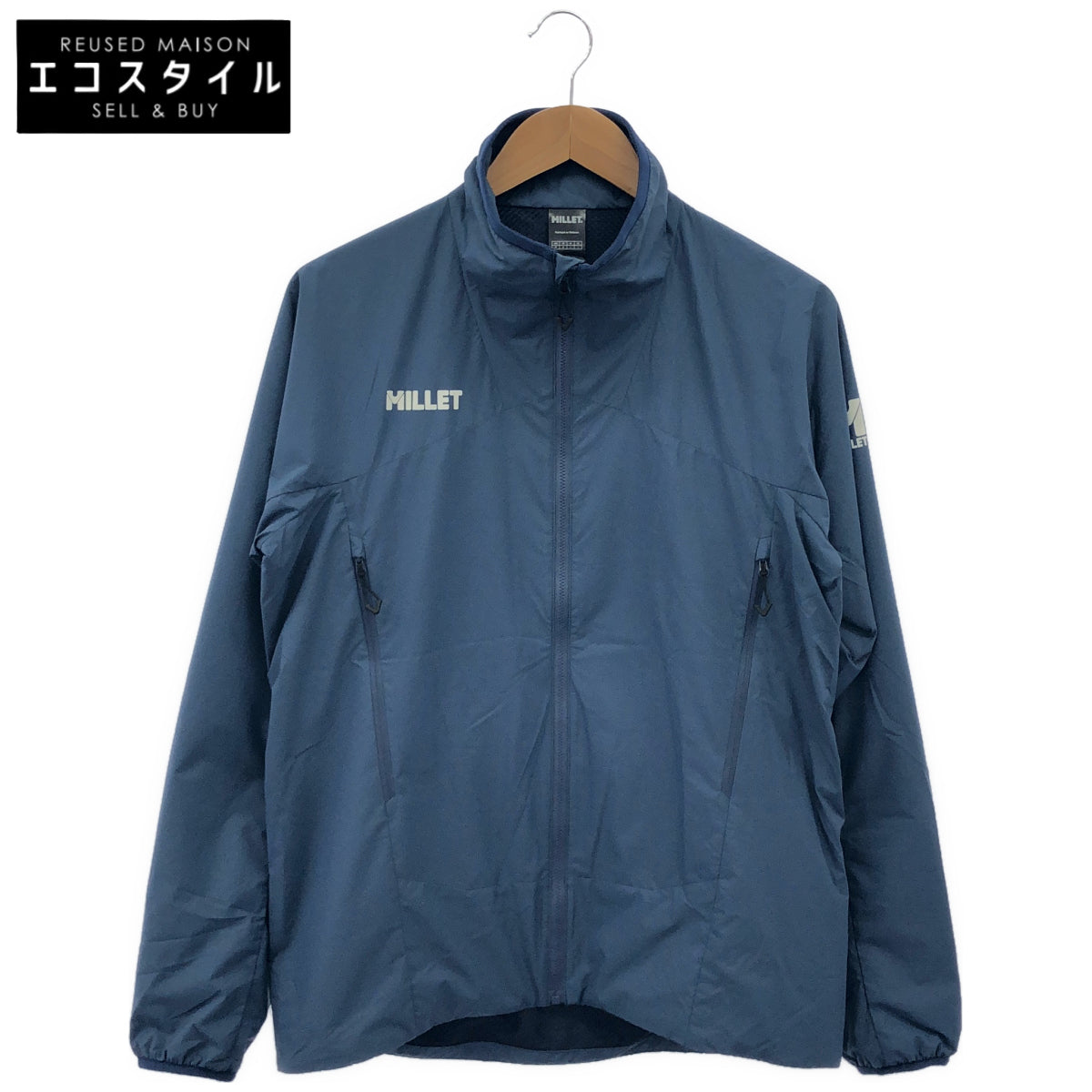 MILLET ミレー MIV02120 ブルー BREATHEBARRIER II LINED JKT ナイロンジャケット トップス