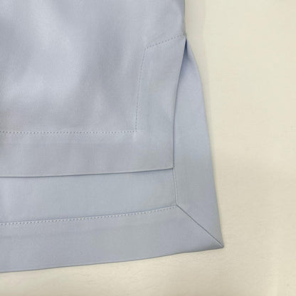 theory luxe セオリーリュクス 25SS ライトブルー HARLOW SATIN SOLEILE ボウタイブラウス トップス