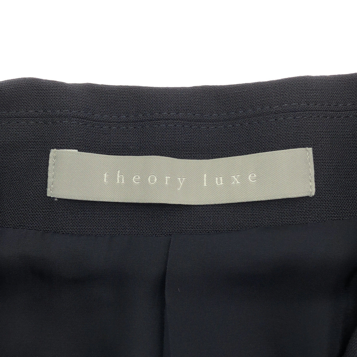 theory luxe セオリーリュクス 25SS ブラック 1Bシングルジャケット トップス