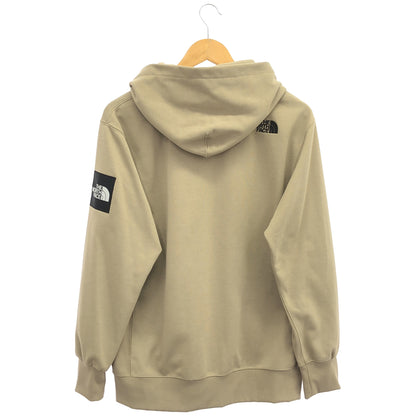 THE NORTH FACE ノースフェイス NT12037 ツイルベージュ スクエアロゴ フルジップパーカー トップス