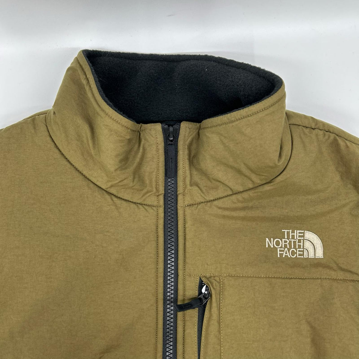 THE NORTH FACE ノースフェイス NA22030R ブラック×カーキ Denali Jacket/デナリジャケット ジャケット