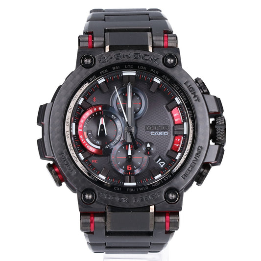 G-SHOCK ジーショック 新品同様 MT-G MTG-B1000 Carbon Series MTG-B1000XBD-1AJF カーボンベゼル マルチバンド6 タフソーラー電波 腕時計