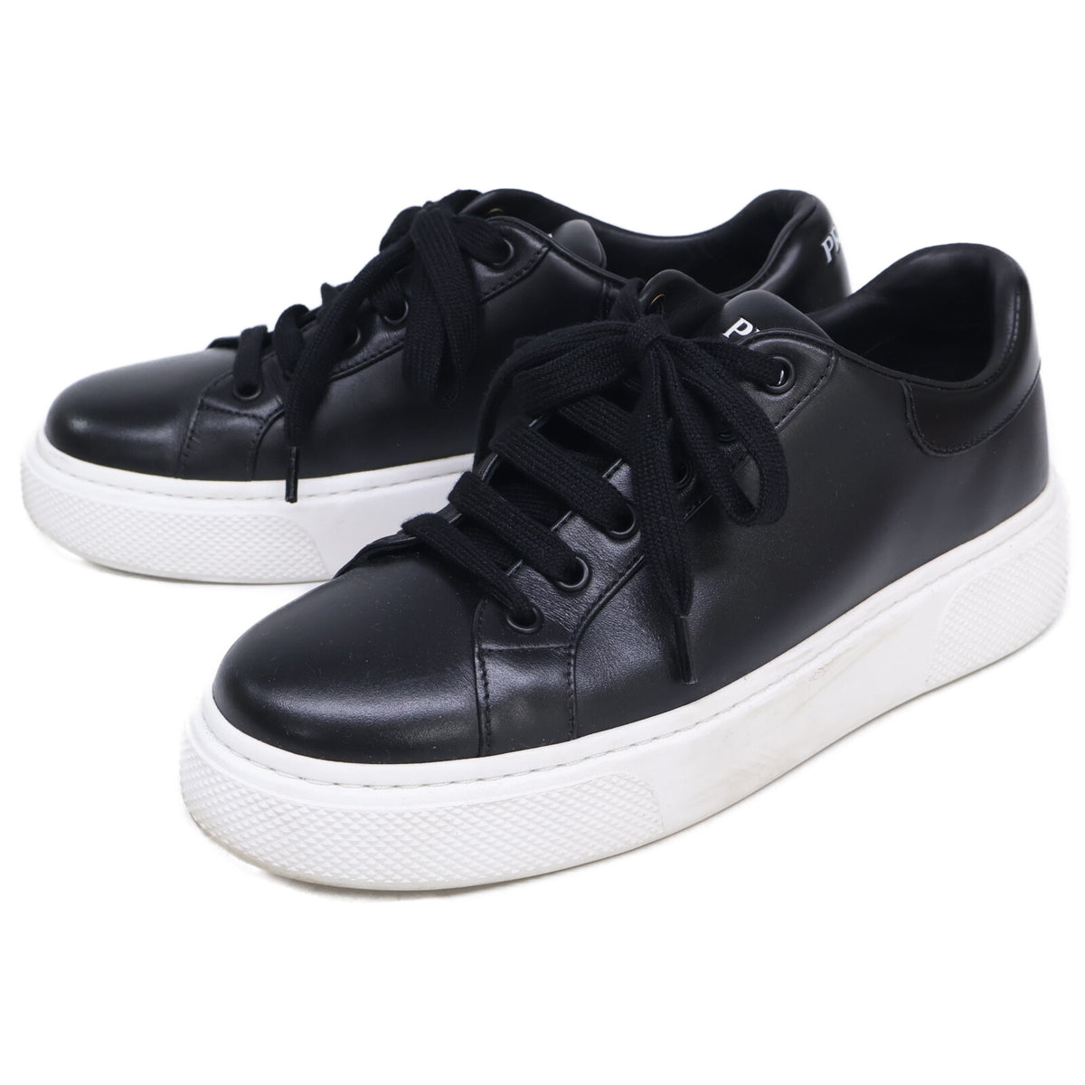 PRADA プラダ 1E621M レザー ローカットスニーカー シューズ