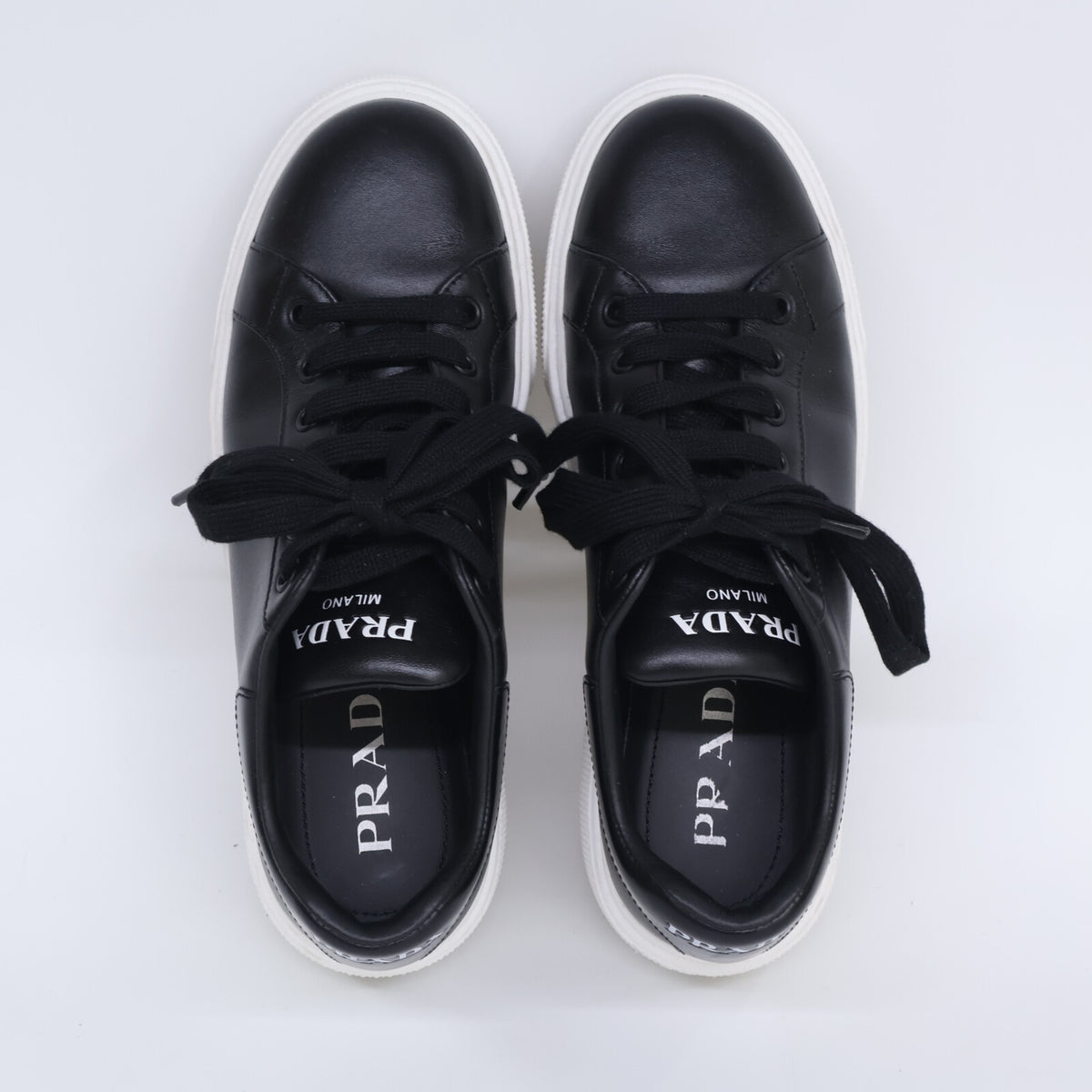PRADA プラダ 1E621M レザー ローカットスニーカー シューズ