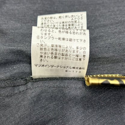 m mefu メフウ（芽風） 10125403 ブラック デニム風 ショートスリーブシャツジャケット ジャケット