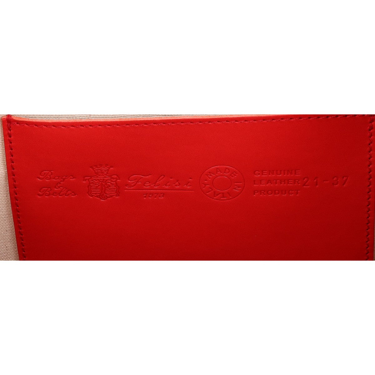 Felisi フェリージ 【美品】21/37 ライトステアレザー フラップ ブリーフ トートバッグ
