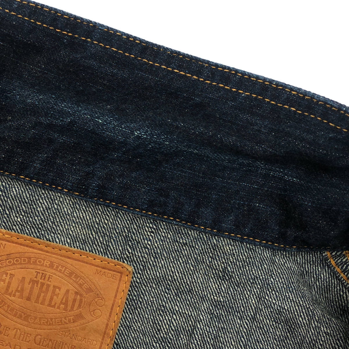 THE FLAT HEAD ザ フラットヘッド 6007WZ インディゴ ジップアップ デニムジャケット トップス