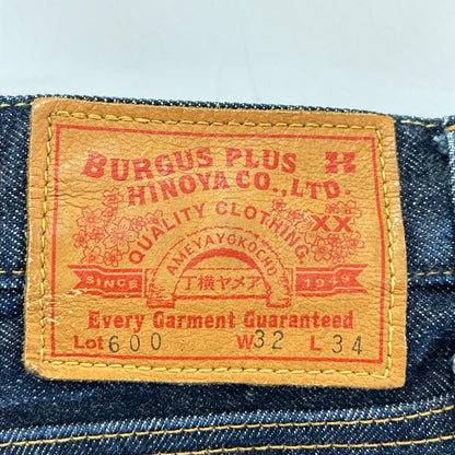 BURGUSPLUS バーガスプラス 770 インディゴ セルビッチデニムパンツ ボトムス
