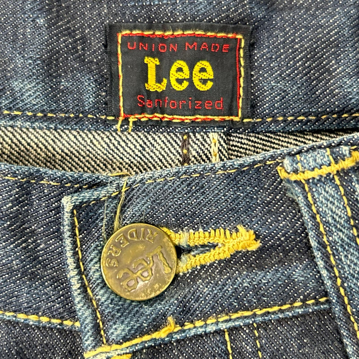 Lee リー 【×THE REAL McCOY'S】97111-89 インディゴ ボタンフライデニムパンツ ボトムス
