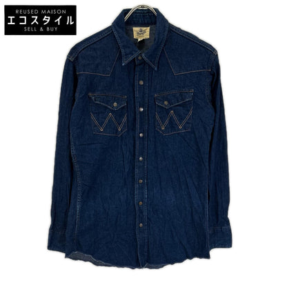 Wrangler ラングラー M5027 日本製 インディゴ 27MW復刻 ウエスタンデニムシャツ トップス