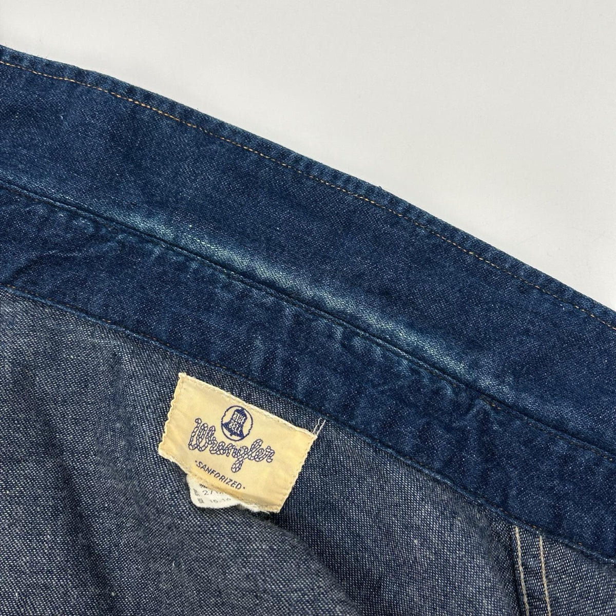 Wrangler ラングラー M5027 日本製 インディゴ 27MW復刻 ウエスタンデニムシャツ トップス