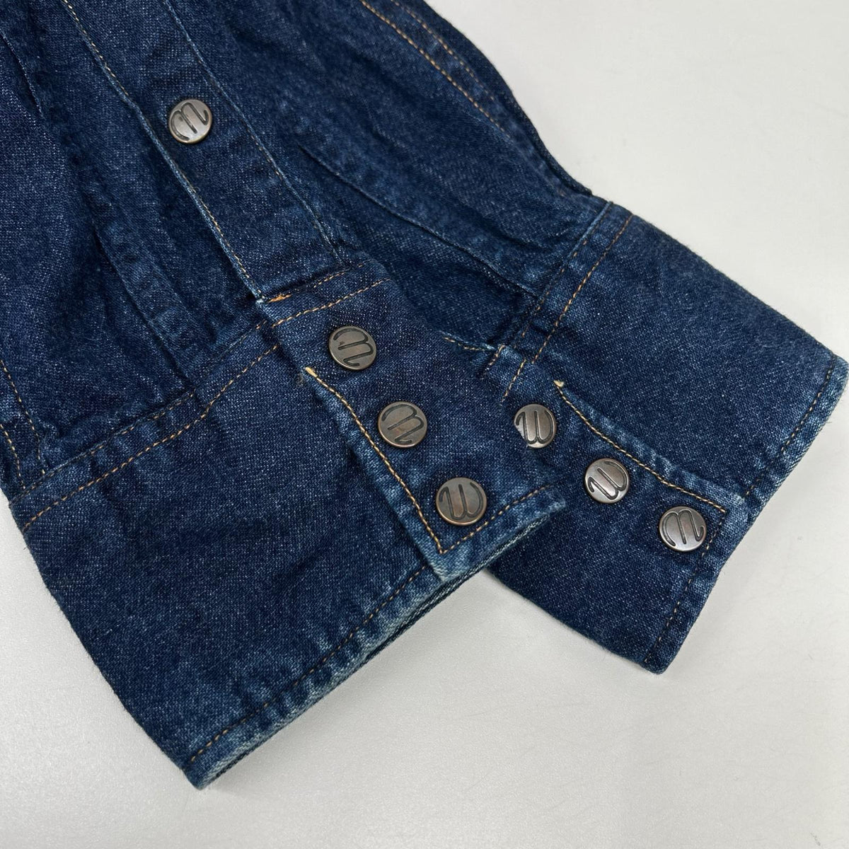 Wrangler ラングラー M5027 日本製 インディゴ 27MW復刻 ウエスタンデニムシャツ トップス