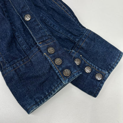 Wrangler ラングラー M5027 日本製 インディゴ 27MW復刻 ウエスタンデニムシャツ トップス
